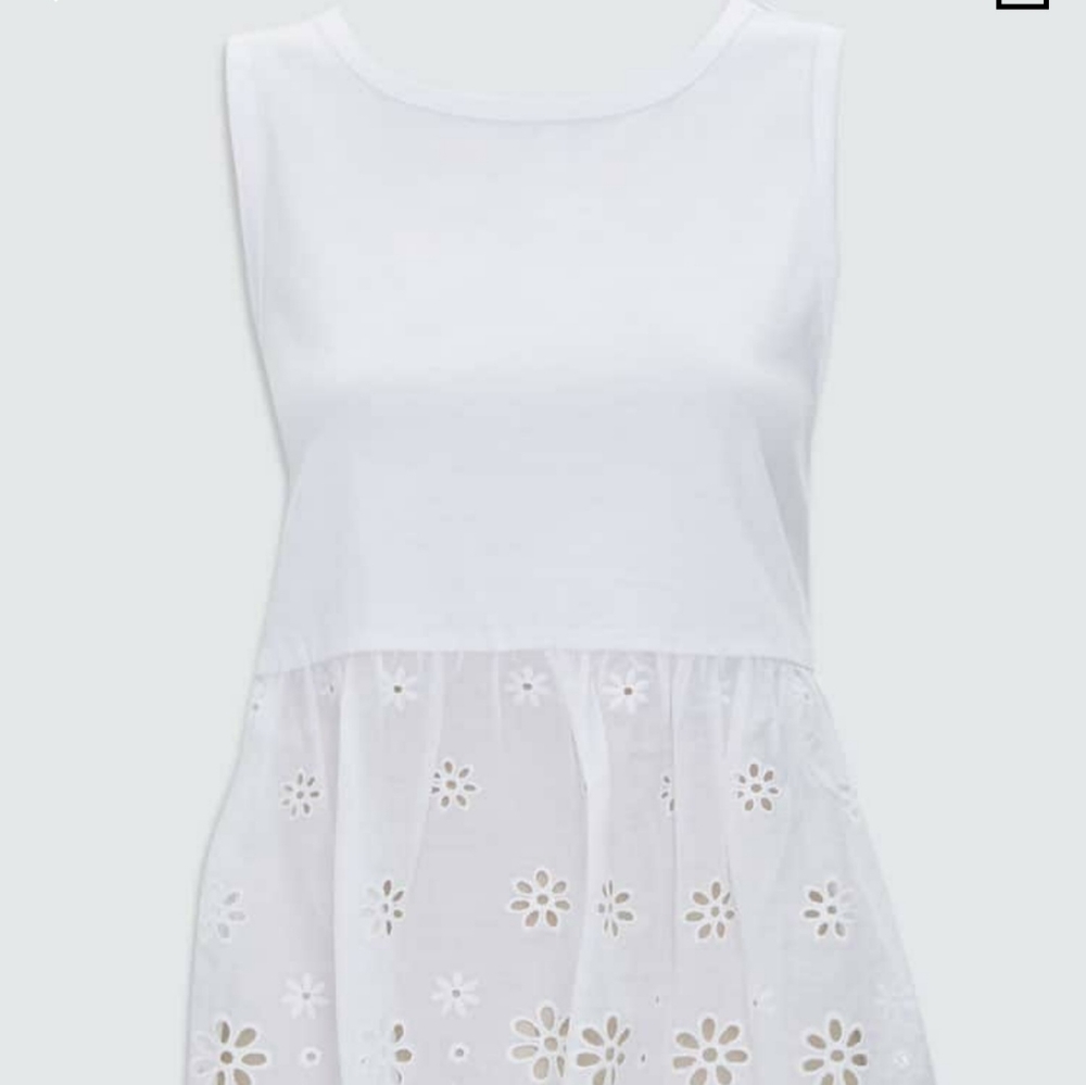 Lace tank top